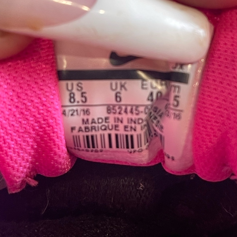 Nike Air Max Dynasty 2 Women's Gray Pink Running Shoes Size 9 - Picture 6 of 7